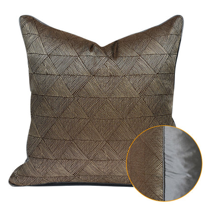 Modern Minimalist Brown Pillow