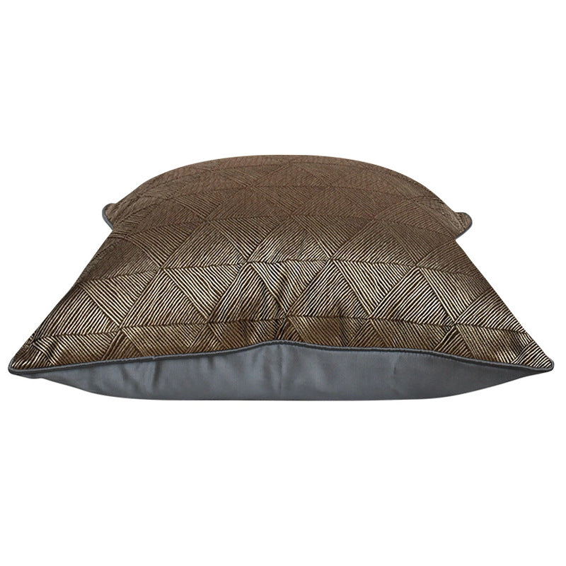 Modern Minimalist Brown Pillow