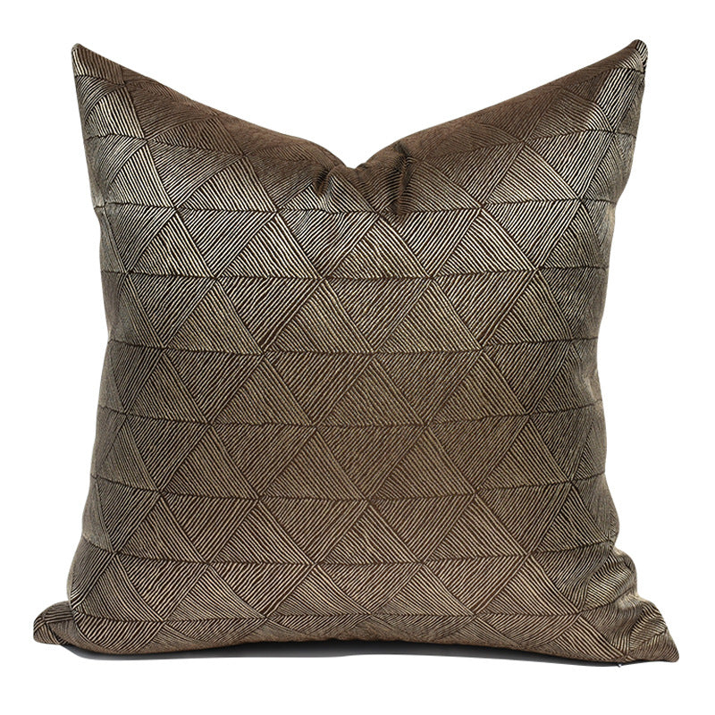 Modern Minimalist Brown Pillow