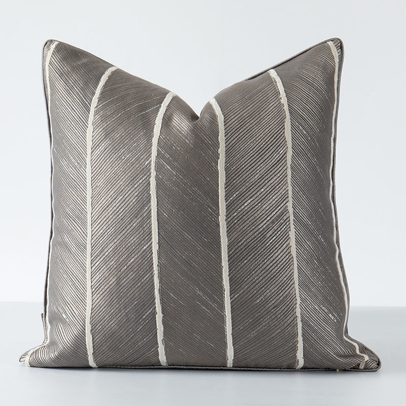 Simple Modern Light Luxury Jacquard Throw Pillows