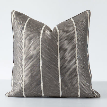 Simple Modern Light Luxury Jacquard Throw Pillows